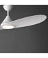 Surf 56 inch 2-Blade Marine Grade Fan w LED Matte White