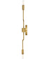 Austen 2-Light Medium Two Light Sconce in Lacquered Brass