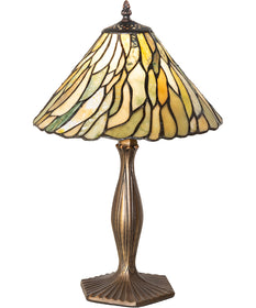 20" High Willow Jadestone Accent Lamp