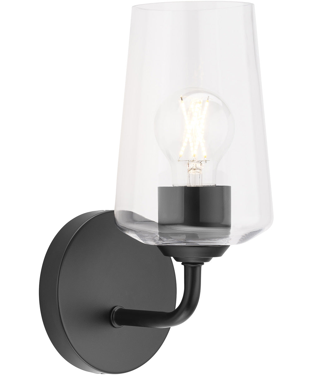 Celino 1-Light Wall Sconce Black