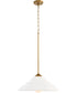 Rainier Pendant Brushed Brass