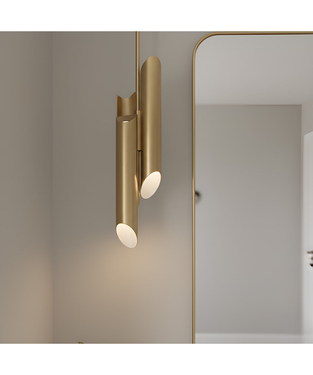 Manelis Mini Pendant Brushed Gold