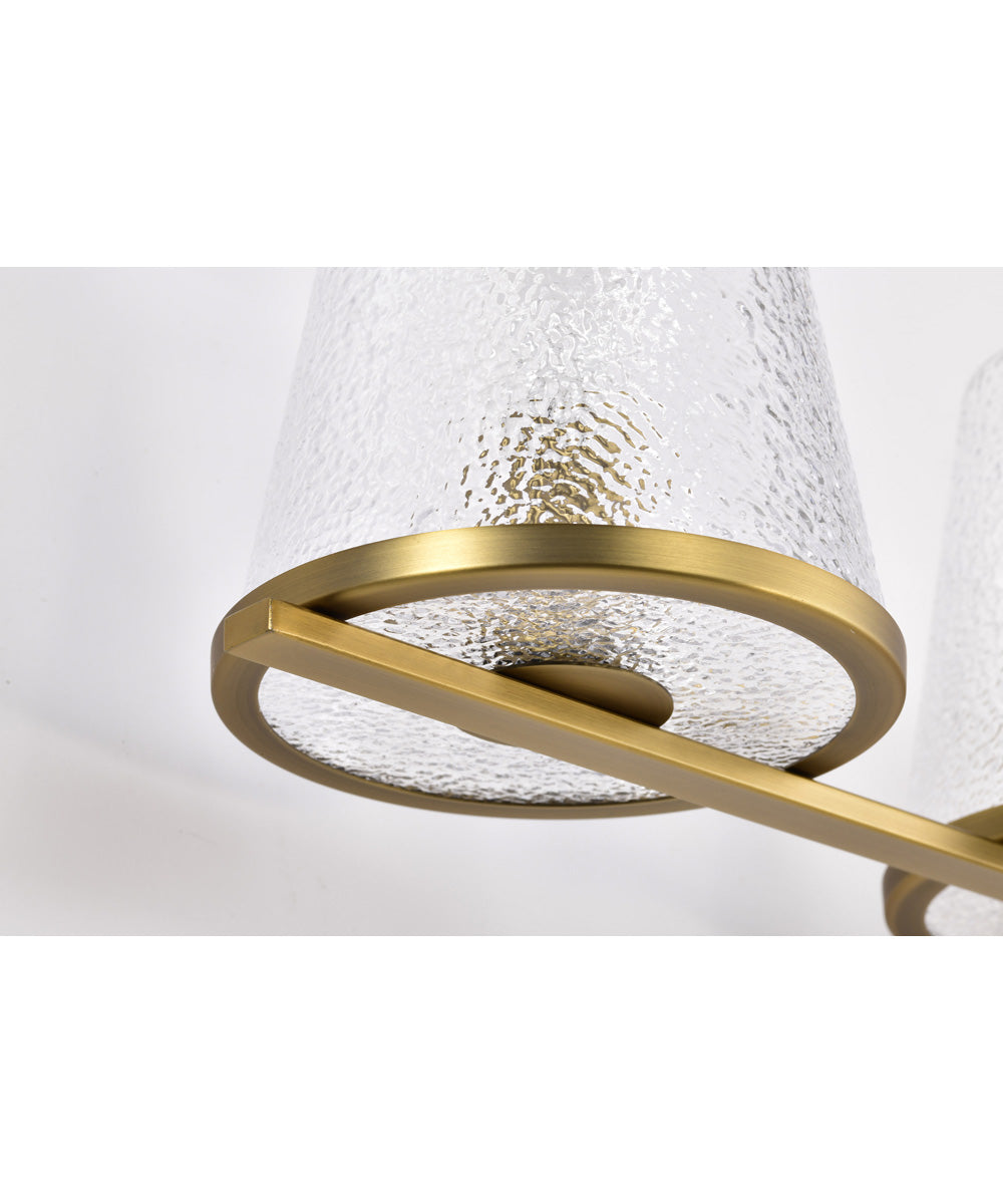 Valentine 4-Light Vanity & Wall Vintage Brass