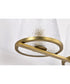 Valentine 4-Light Vanity & Wall Vintage Brass