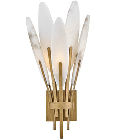 Nerine 1-Light Large Sconce in Burnished Gold