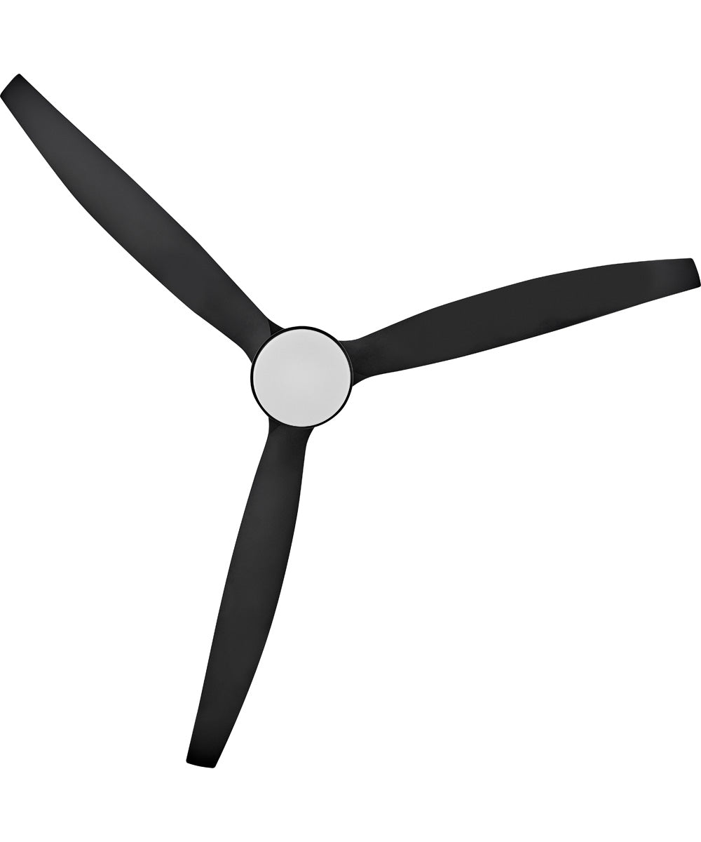 Artiste 72" LED Smart Fan Matte Black