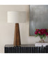 McCaffrey Tapered Burl Table Lamp