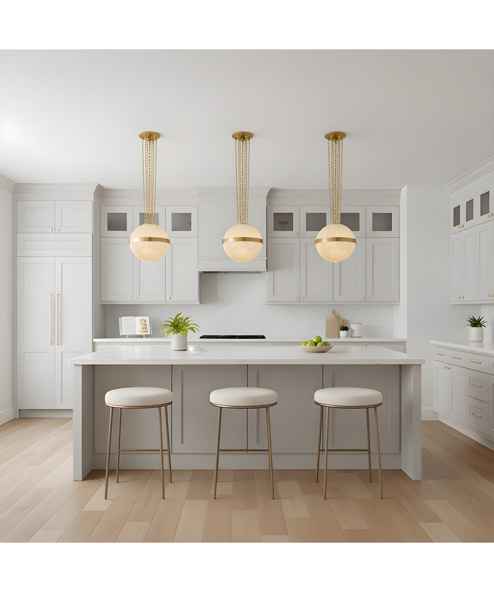 Amato 3-light Pendant Brushed Gold