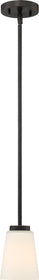 5"W Nome 1-Light Pendant Mahogany Bronze