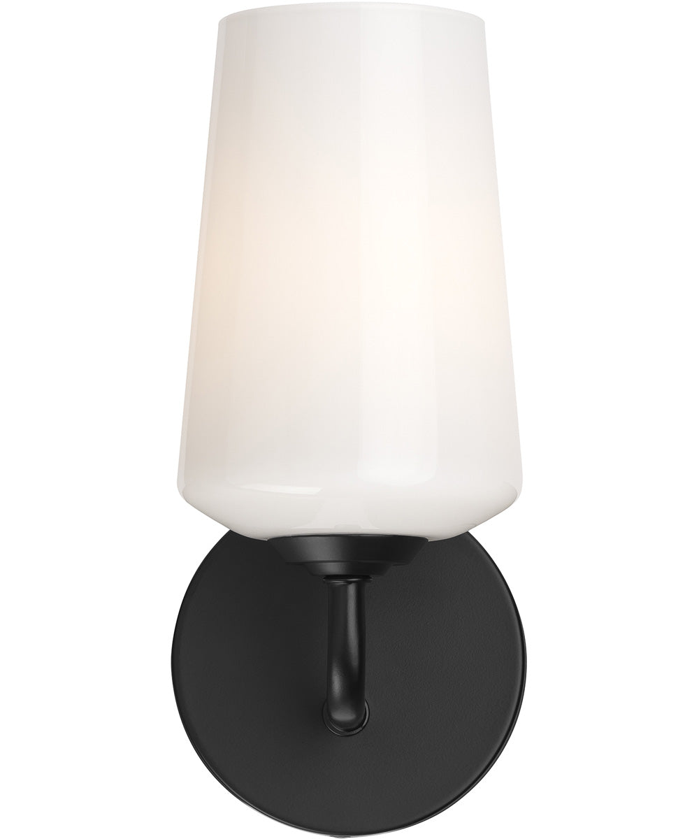 Celino 1-Light Wall Sconce Black