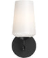 Celino 1-Light Wall Sconce Black