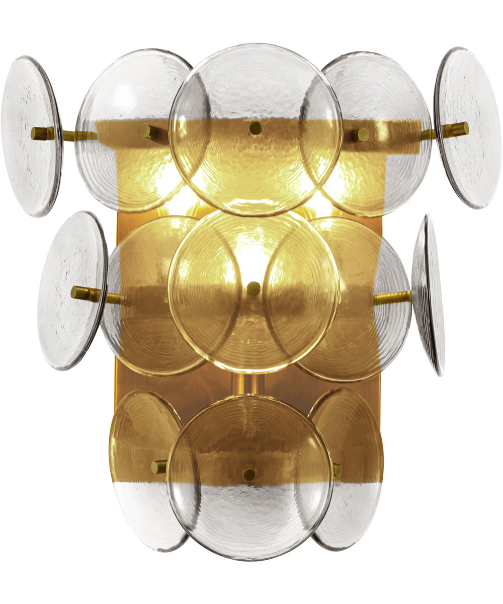 Loren Wall Sconce Weathered Brass