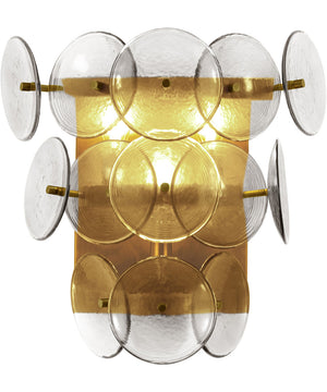 Loren Wall Sconce Weathered Brass