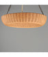 Bower 30 inch Pendant Natural Aged Brass
