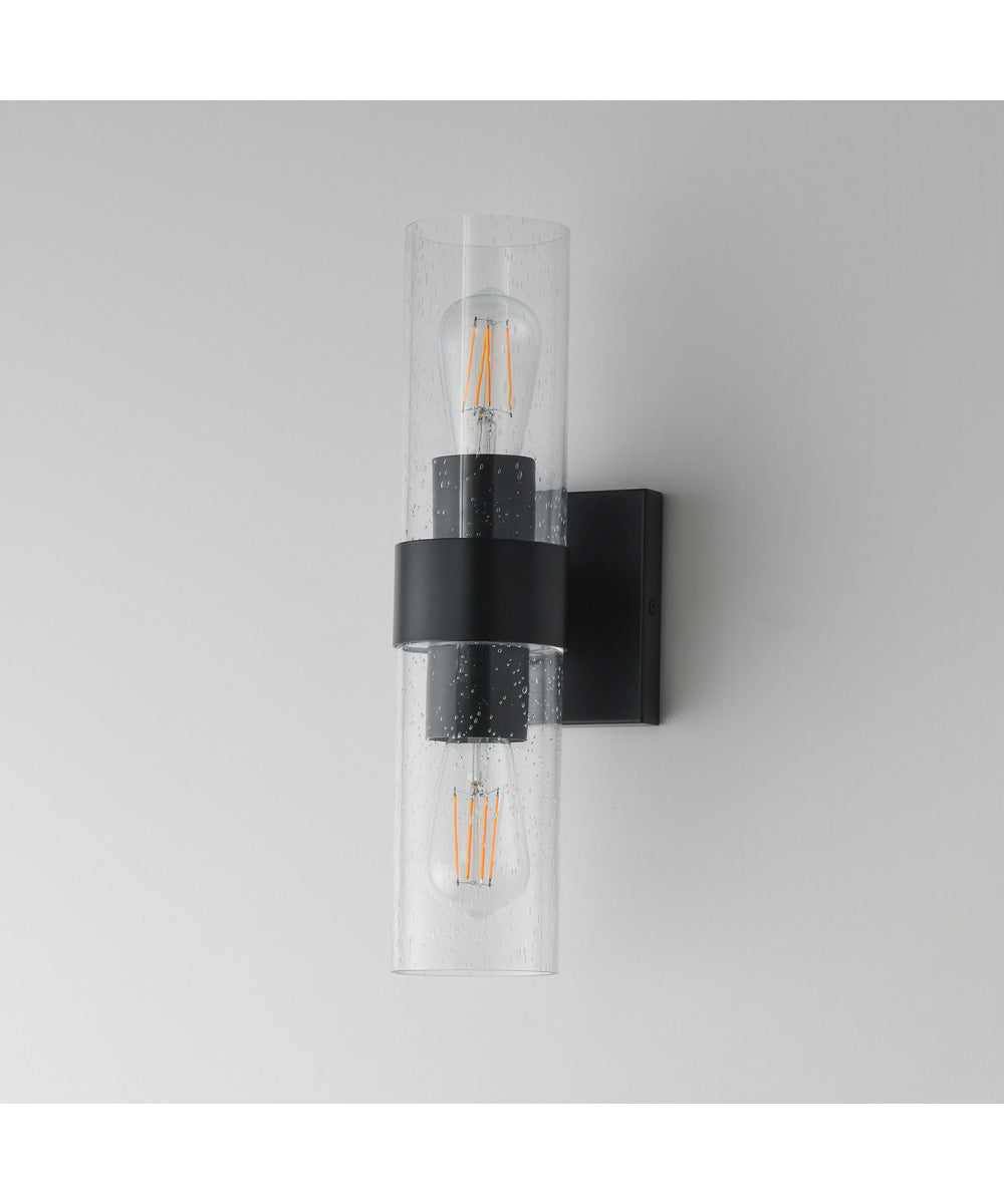 Livingston 2-Light Sconce Black