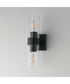 Livingston 2-Light Sconce Black