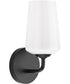 Celino 1-Light Wall Sconce Black