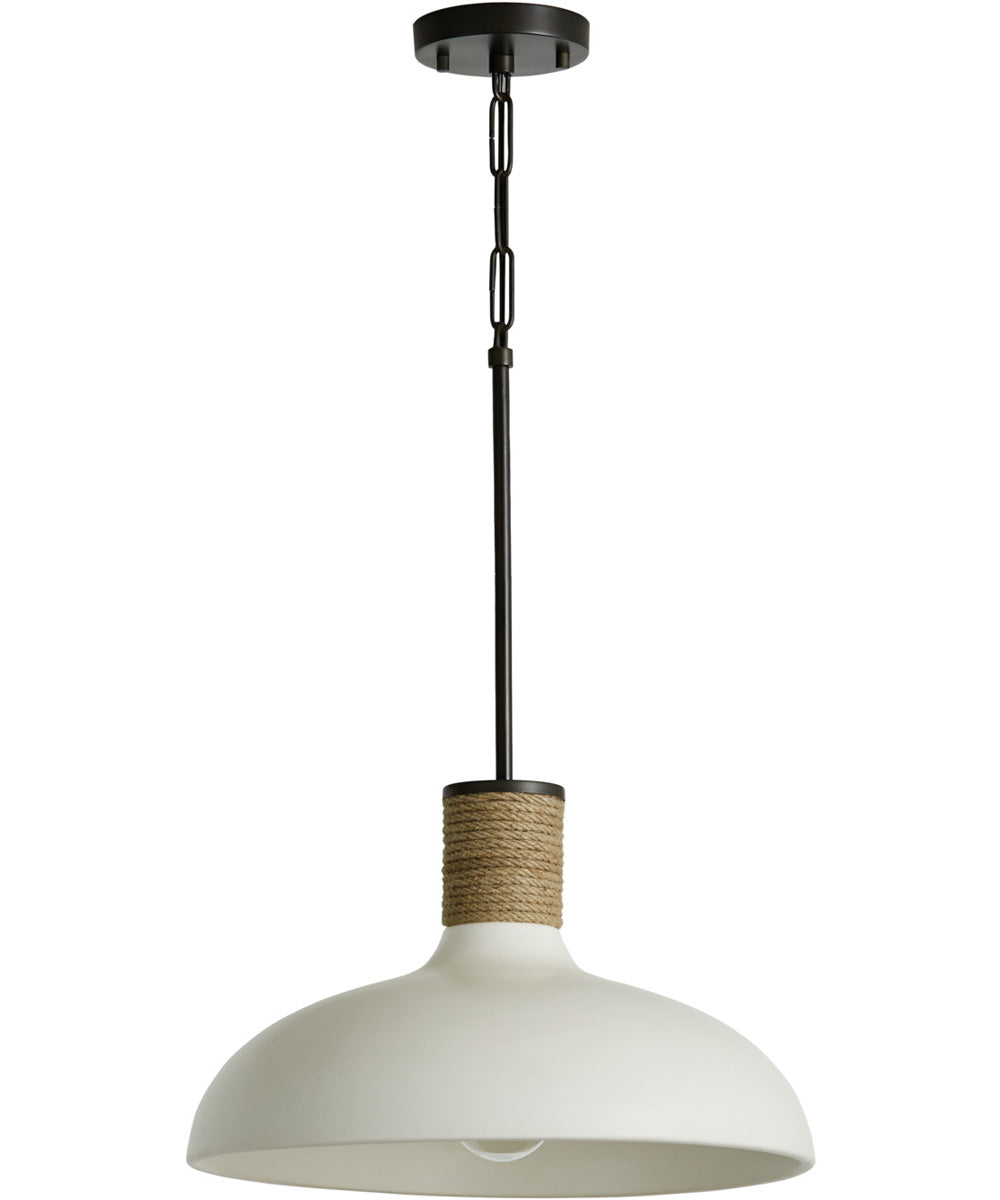 Destin 1-Light Pendant Dark Pewter