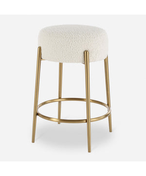 Arles Brass Counter Stool
