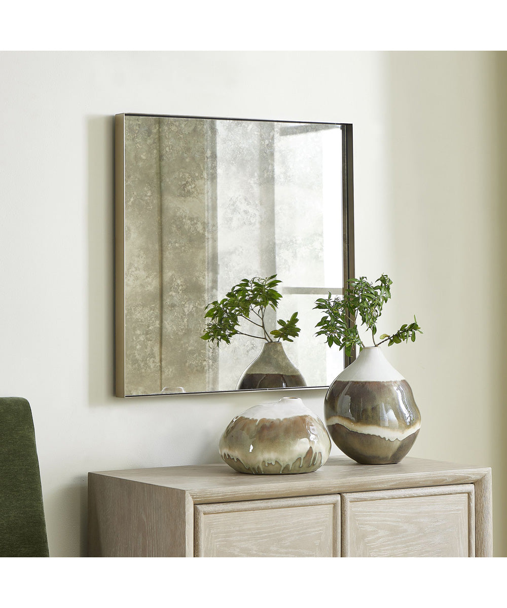Fredric Square Antique Mirror