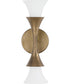 Nola 2-Light Sconce Mystic Luster