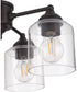 4-Light Accessory Flat Black