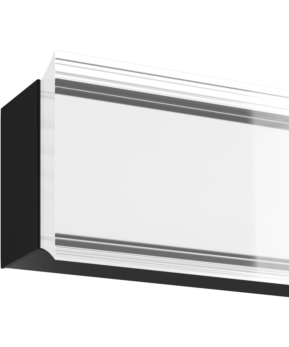 Phase 6.3 36 in. 5CCT Integrated LED Linear Vanity Light Black