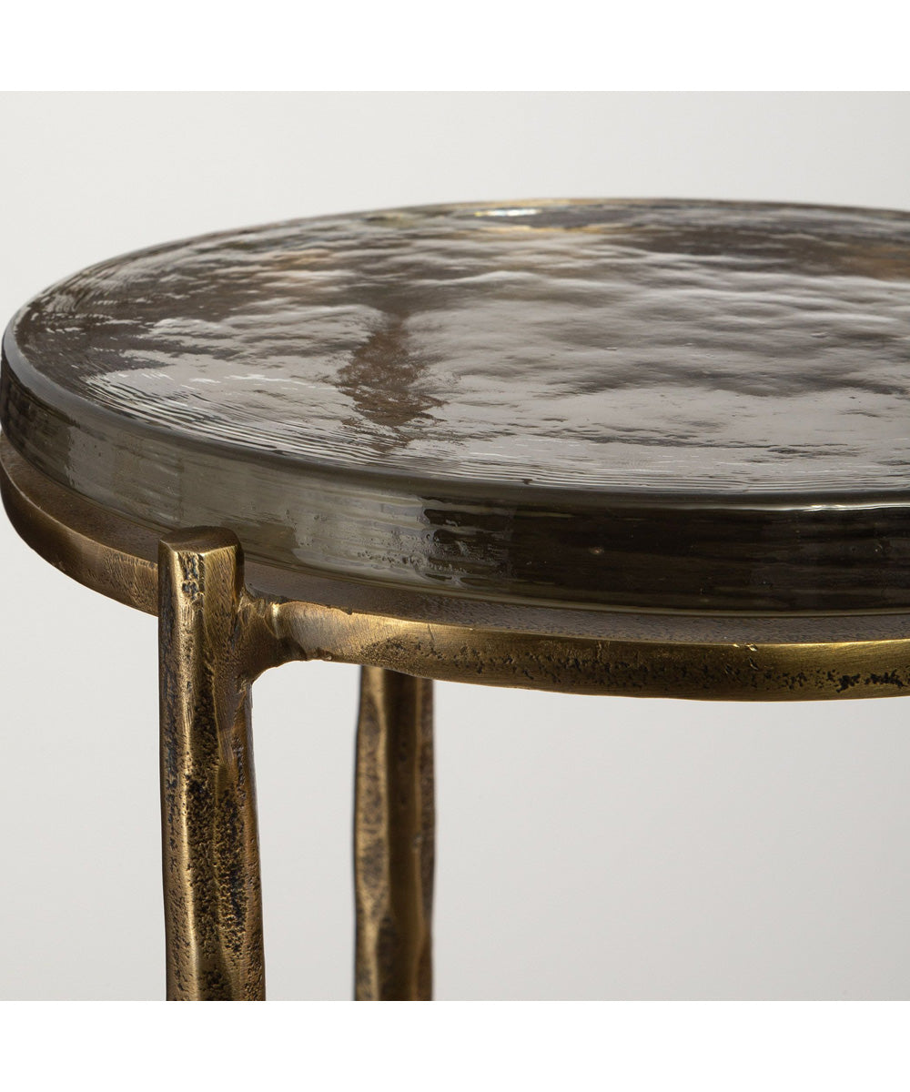 Eternity Brass Accent Table