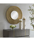 Axel Round Brass Mirror