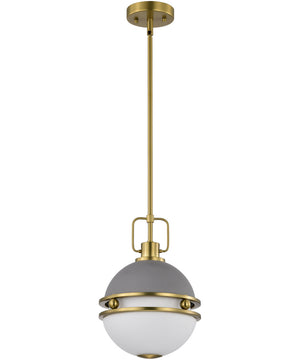 Everton 1-Light Pendant Matte Gray