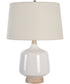 Opal Gloss White Table Lamp