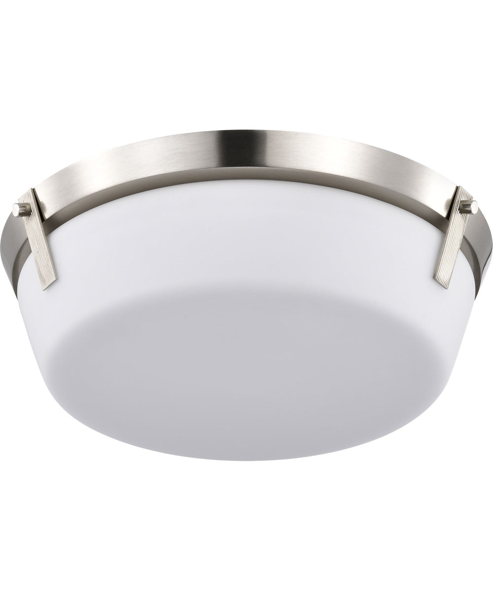 Rowen 3-Light Close-to-Ceiling Brushed Nickel