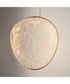 Moonscapes Single LED Pendant Brushed Champagne