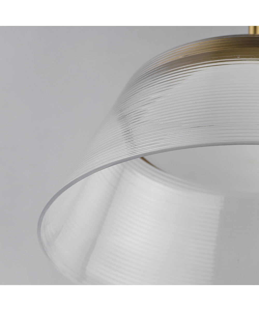 Jensen 18 inch LED Pendant Satin Brass