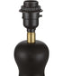 Gloria  1-Light Lighting Flat Black/Satin Brass