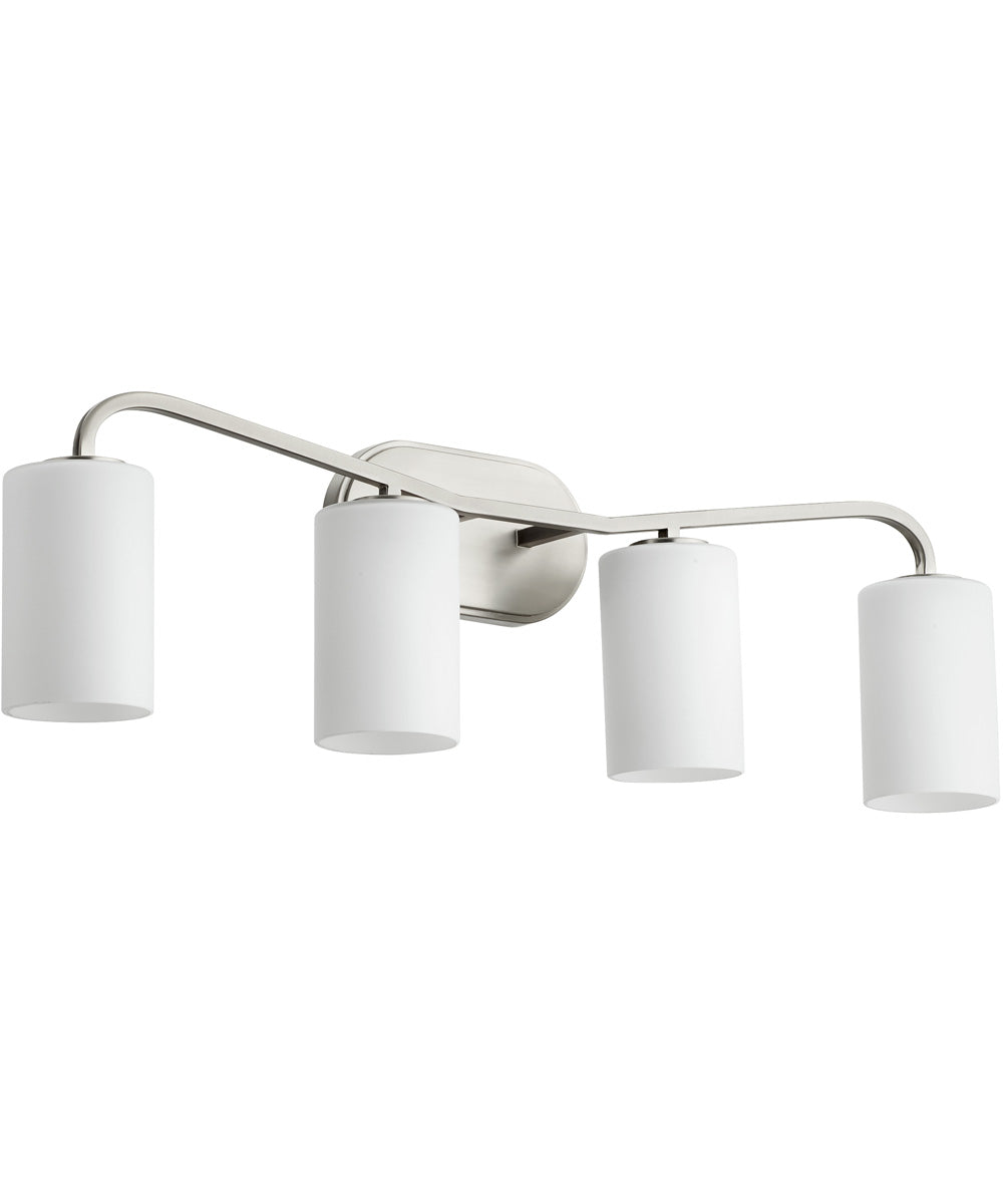 Rutherford 4-light Bath Vanity Light Satin Nickel