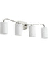 Rutherford 4-light Bath Vanity Light Satin Nickel