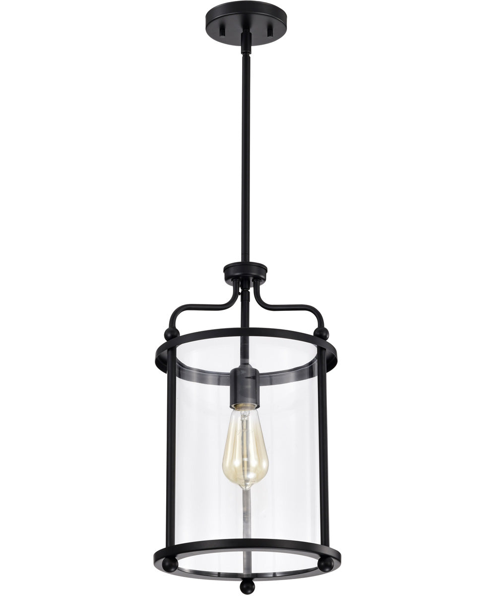 Yorktown 1-Light Pendant Matte Black