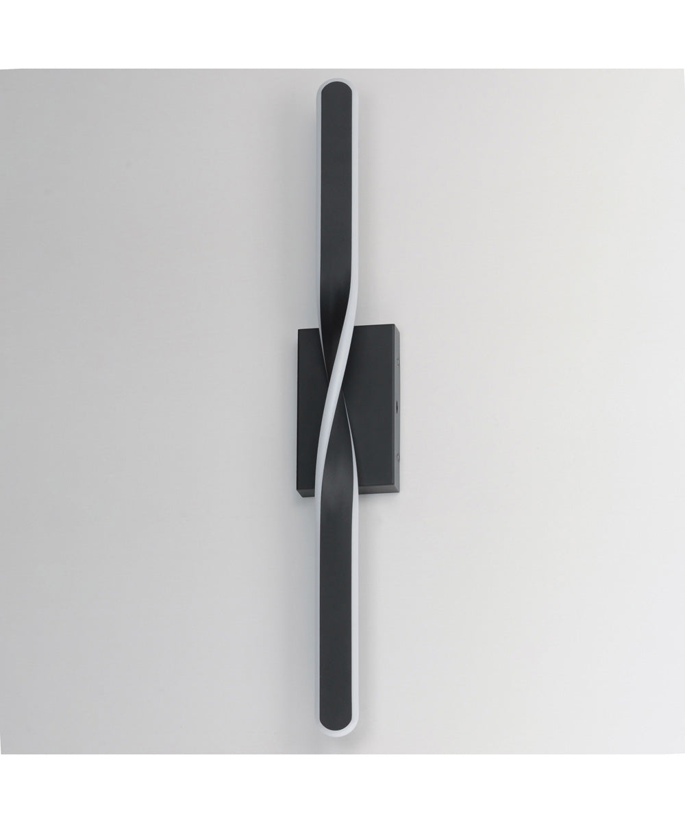 Pirouette 32 inch LED Bath Vanity 5CCT Black