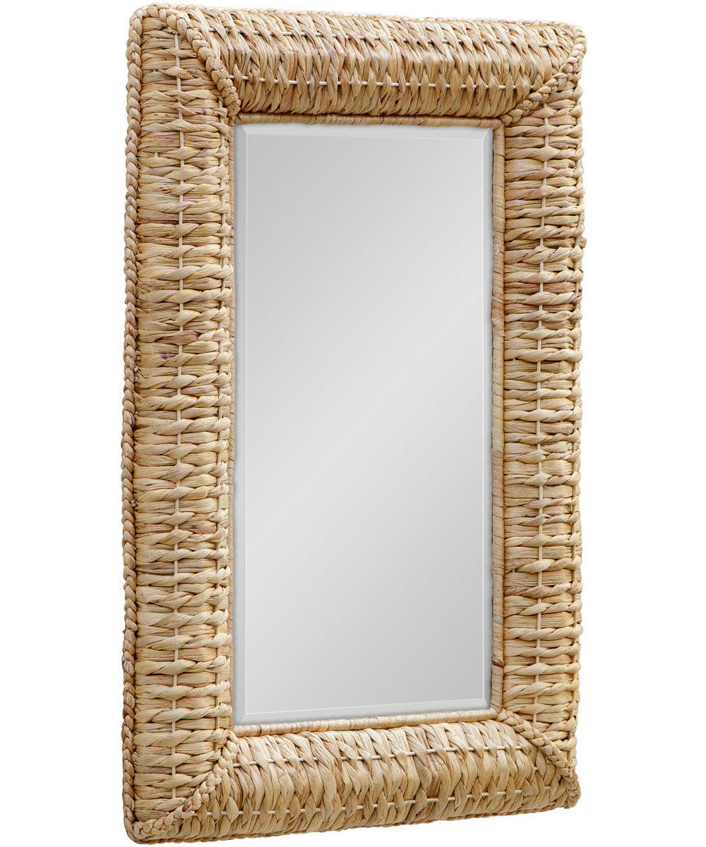 Twisted Seagrass Rectangle Mirror