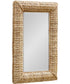Twisted Seagrass Rectangle Mirror