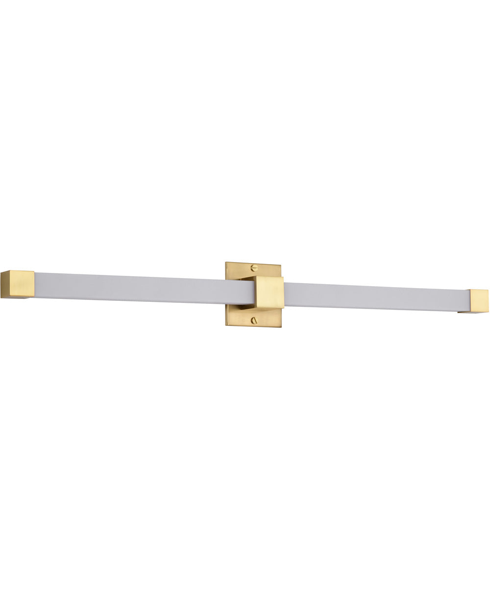 Brightwyn  Vanity & Wall Brushed Brass
