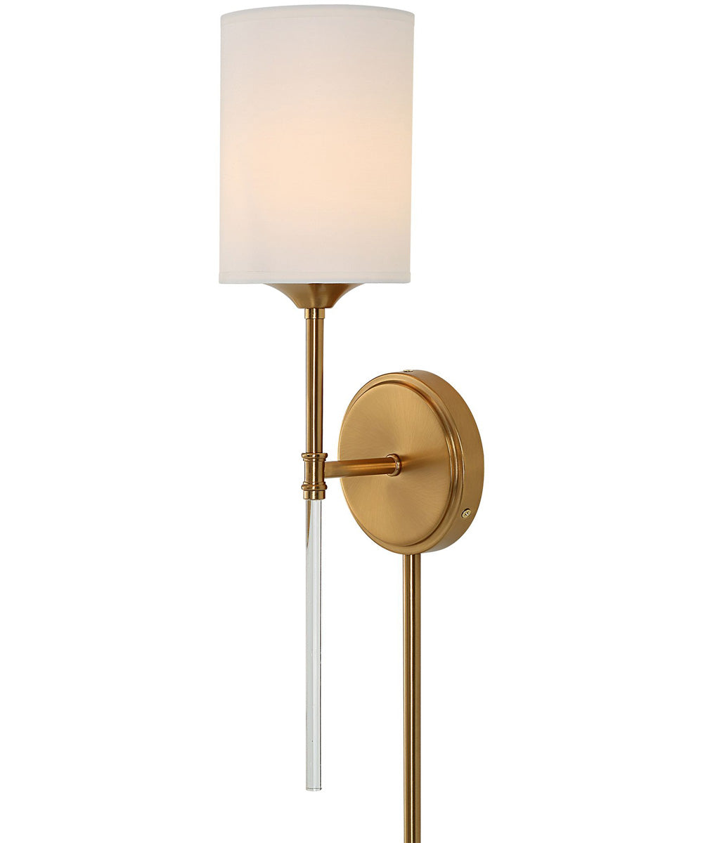 Awyr 1 Light Brass Sconce