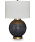 Adara Metal Table Lamp Blue/Gold
