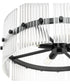 Seville 4-Light Pendant Matte Black