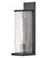 Torrent 1-Light Medium Wall Mount Lantern in Black