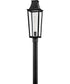 Georgetown Coastal Elements  1-Light Large Post Top Lantern in Black