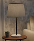 13x16x10 Ash Geneva Linen Drum Hardback Lampshade