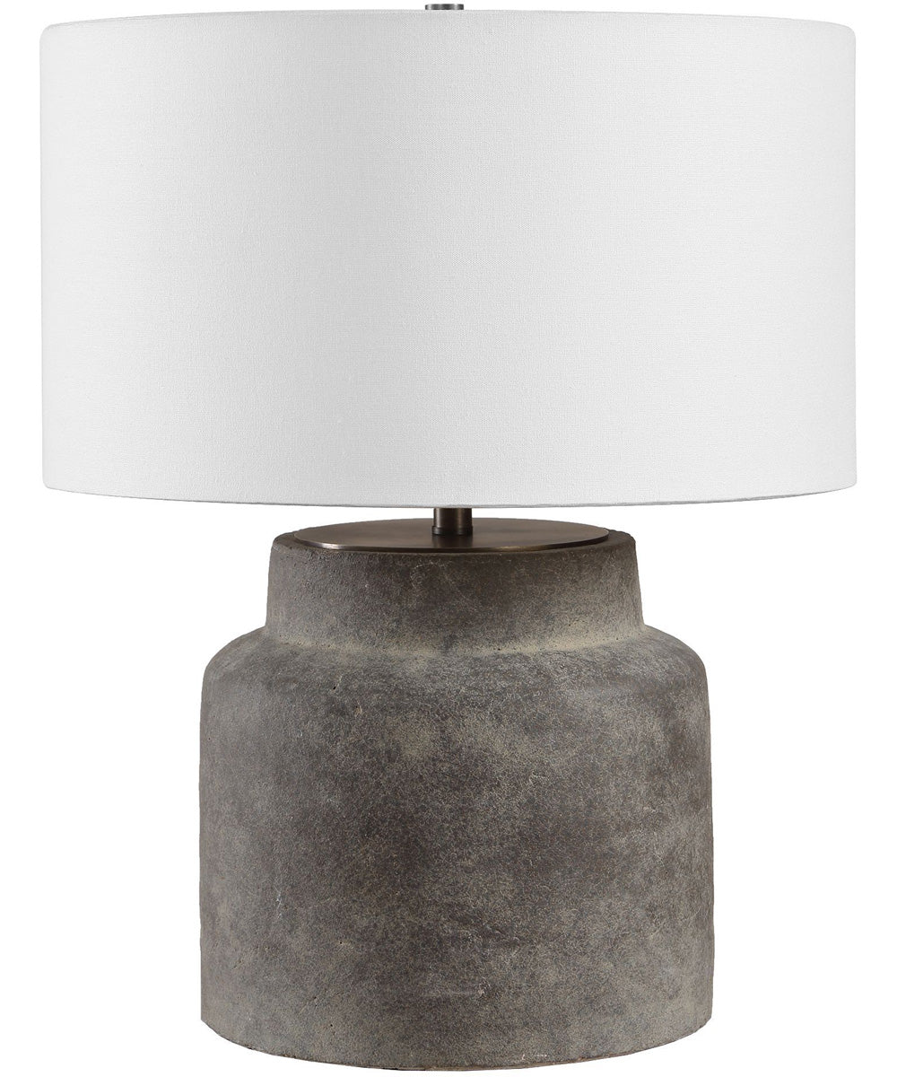 Benedet Gray Wash Table Lamp