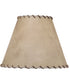 9x18x13 Calfskin Leather Empire Hardback Lampshade